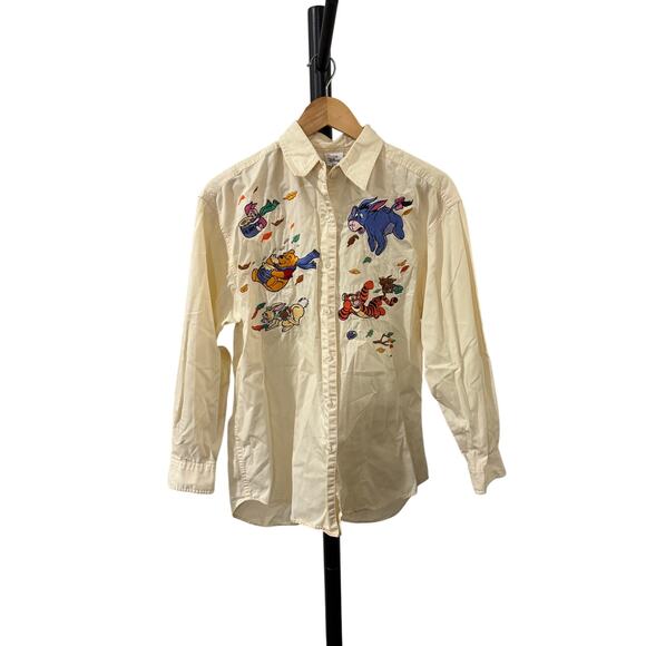 Disney Tops - Vintage Disney Winnie The Pooh Friends Button Up Shirt